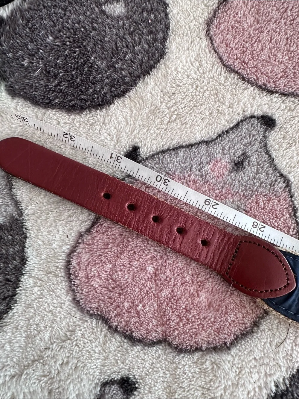 VINTAGE LEATHER MAN LMTD CANVAS LEATHER WILDCAT BELT